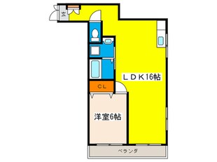 サンヨービルの物件間取画像